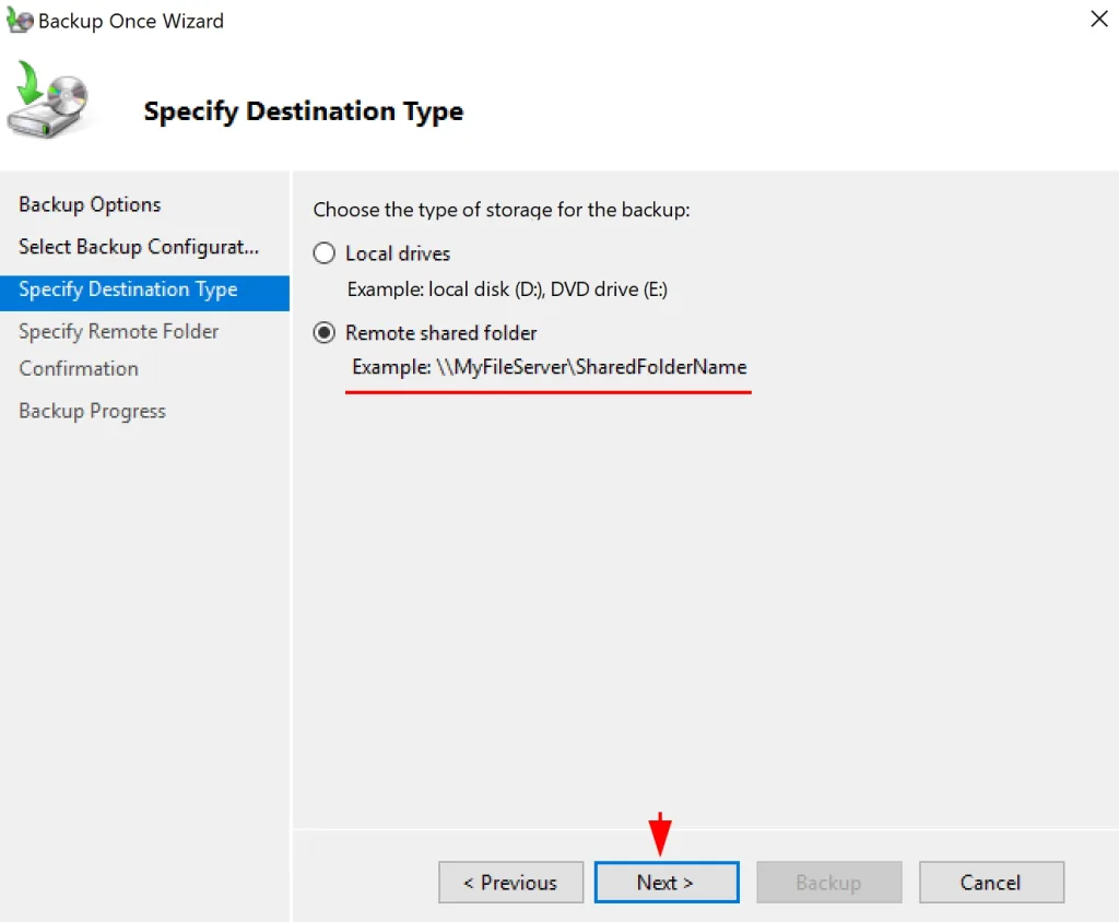 ساخت Restore Point در Windows Server