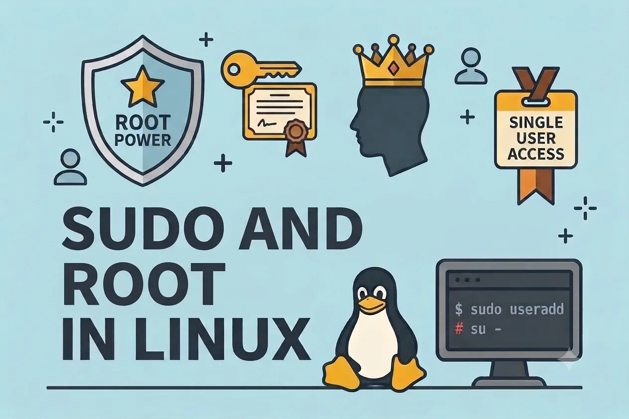 sudo and root in linux