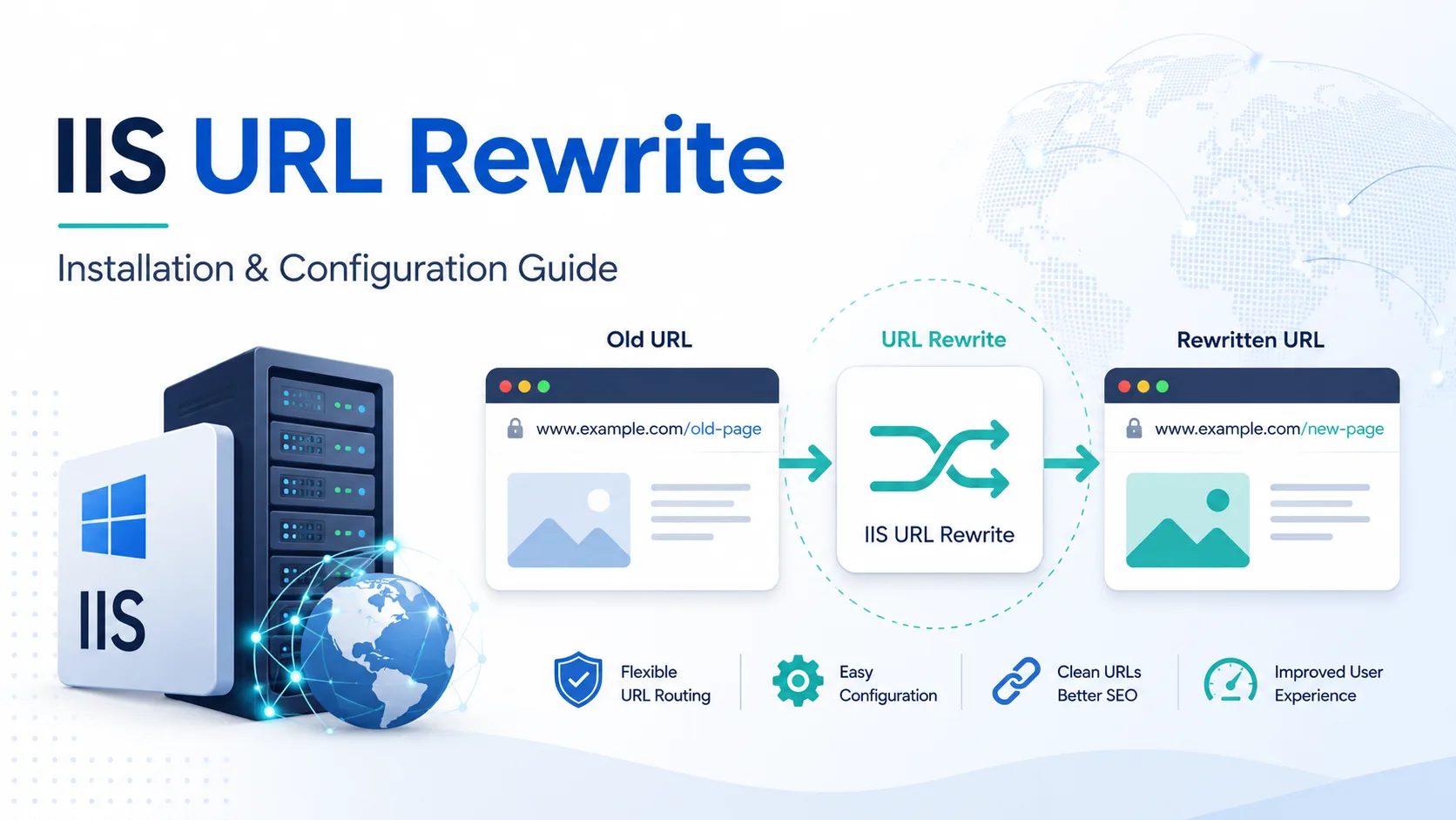 iis url rewrite