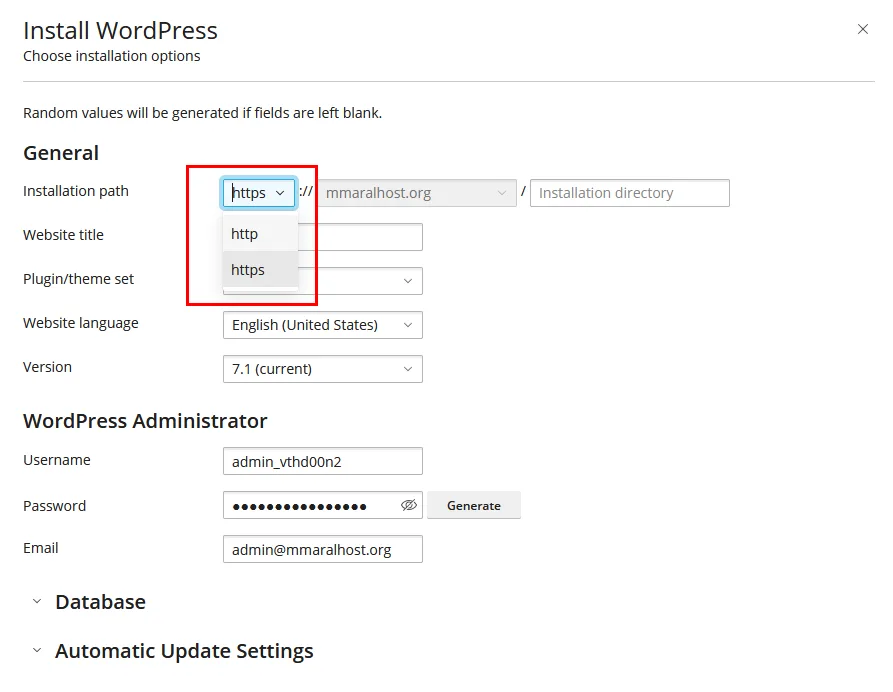 WP Toolkit: نصب وردپرس