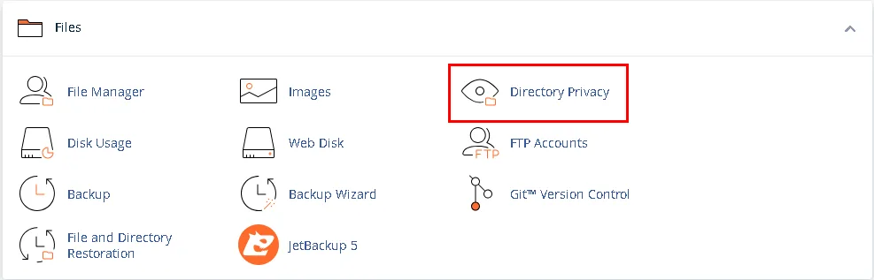 فعال‌سازی Password Protection برای محیط Staging