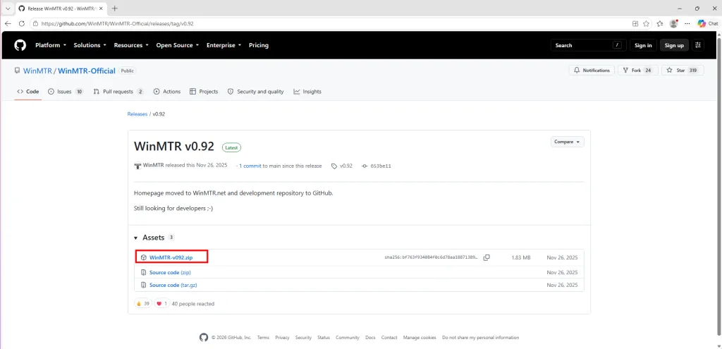 آموزش کامل WinMTR؛ بررسی Packet Loss و Latency در شبکه ویندوز