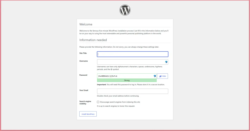 آموزش نصب دستی wordpress از طریق File Manager