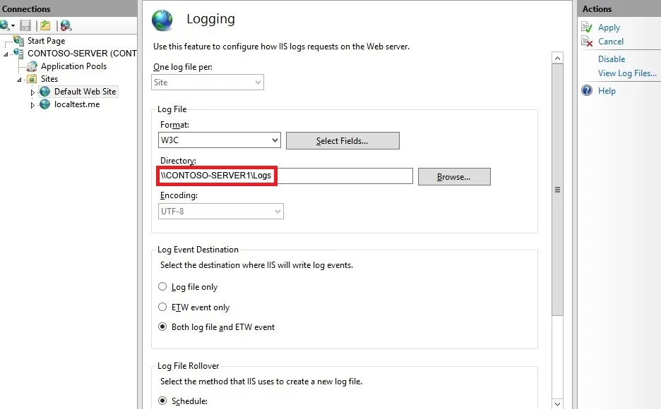 آموزش بررسی IIS Logs برای عیب‌یابی سایت