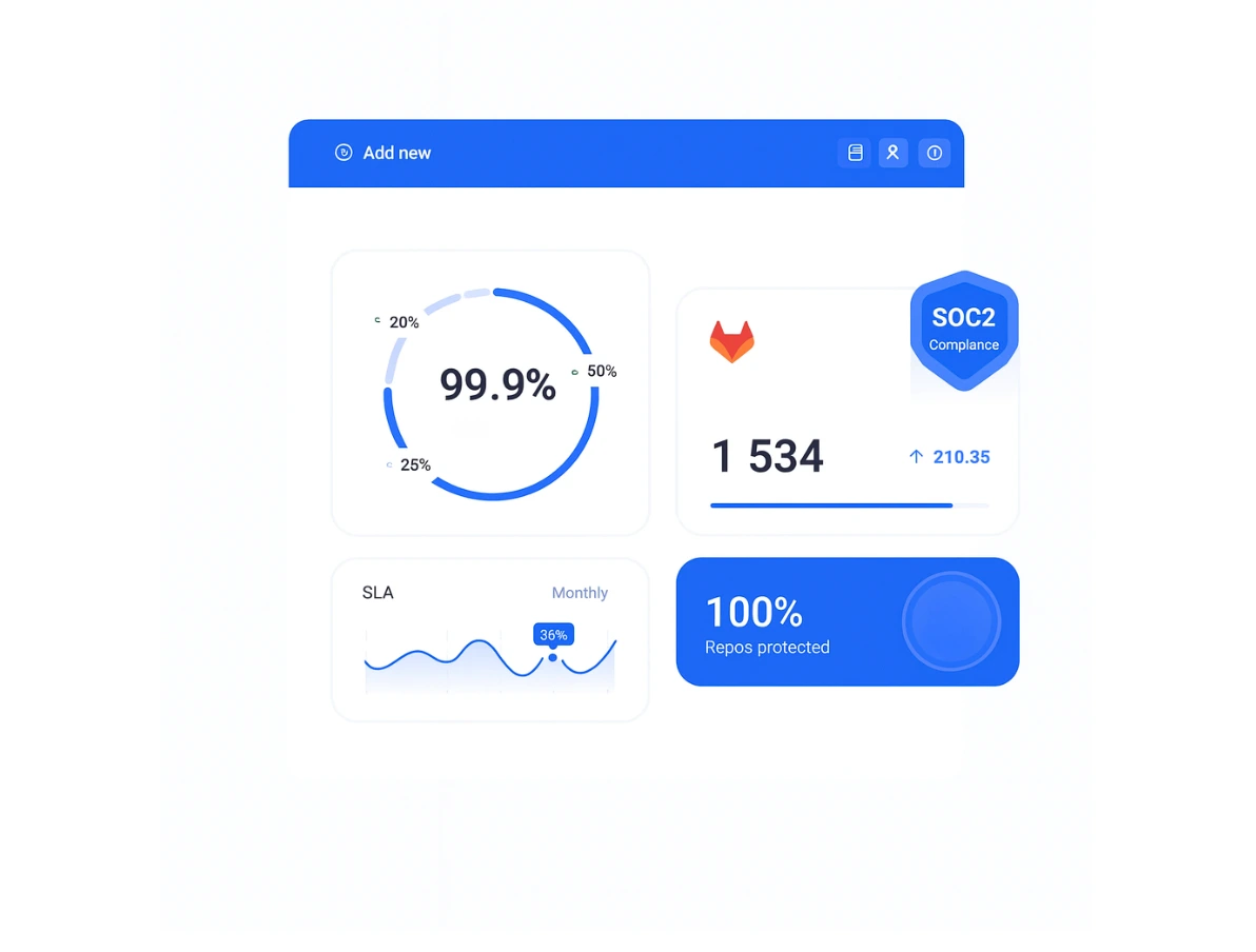 سرور مجازی GitLab | اجرای امن CI/CD با منابع اختصاصی و سرعت بالا - تضمین آپتایم 99.9%