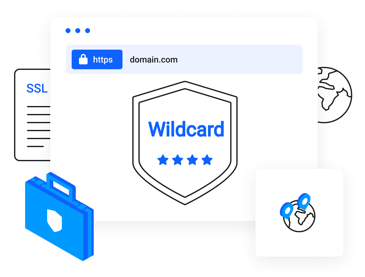 گواهینامه SSL برای امنیت سایت | افزایش اعتماد مشتریان - امنیت یکپارچه برای تمامی زیر دامنهها